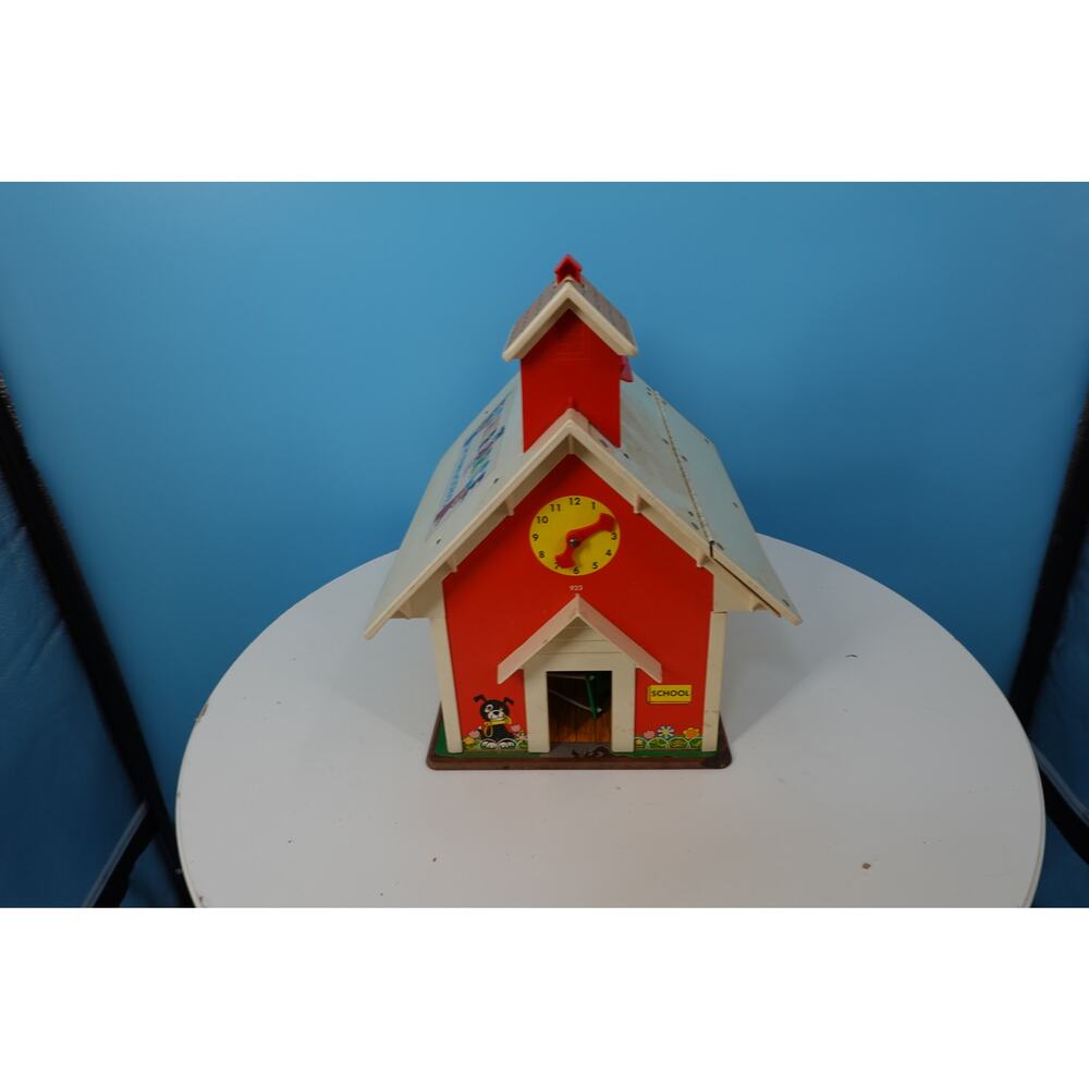 1971 Fisher Price 923 Little People Family School House Vintage - Picture 5 of 9